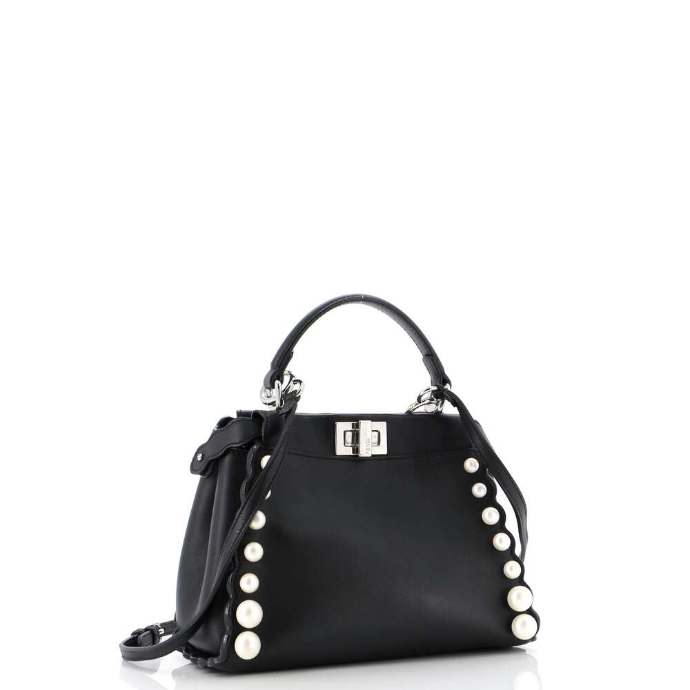 Fendi Peekaboo Bag Pearl Embellished #194892F99 - Picture 2 of 8